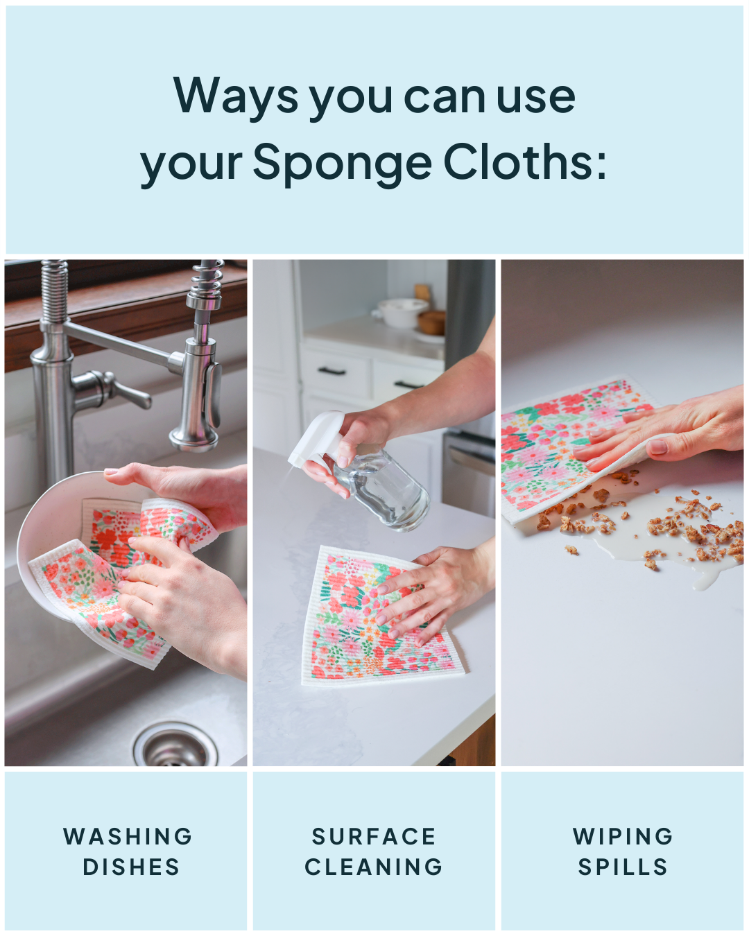 Mystery Swedish Sponge Cloth Single | Nature Bee