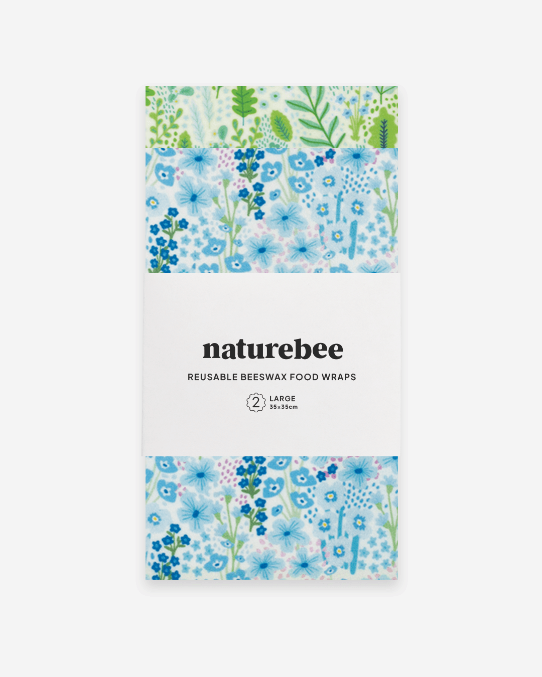 Large Beeswax Wrap 2 - pack - NATURE BEE