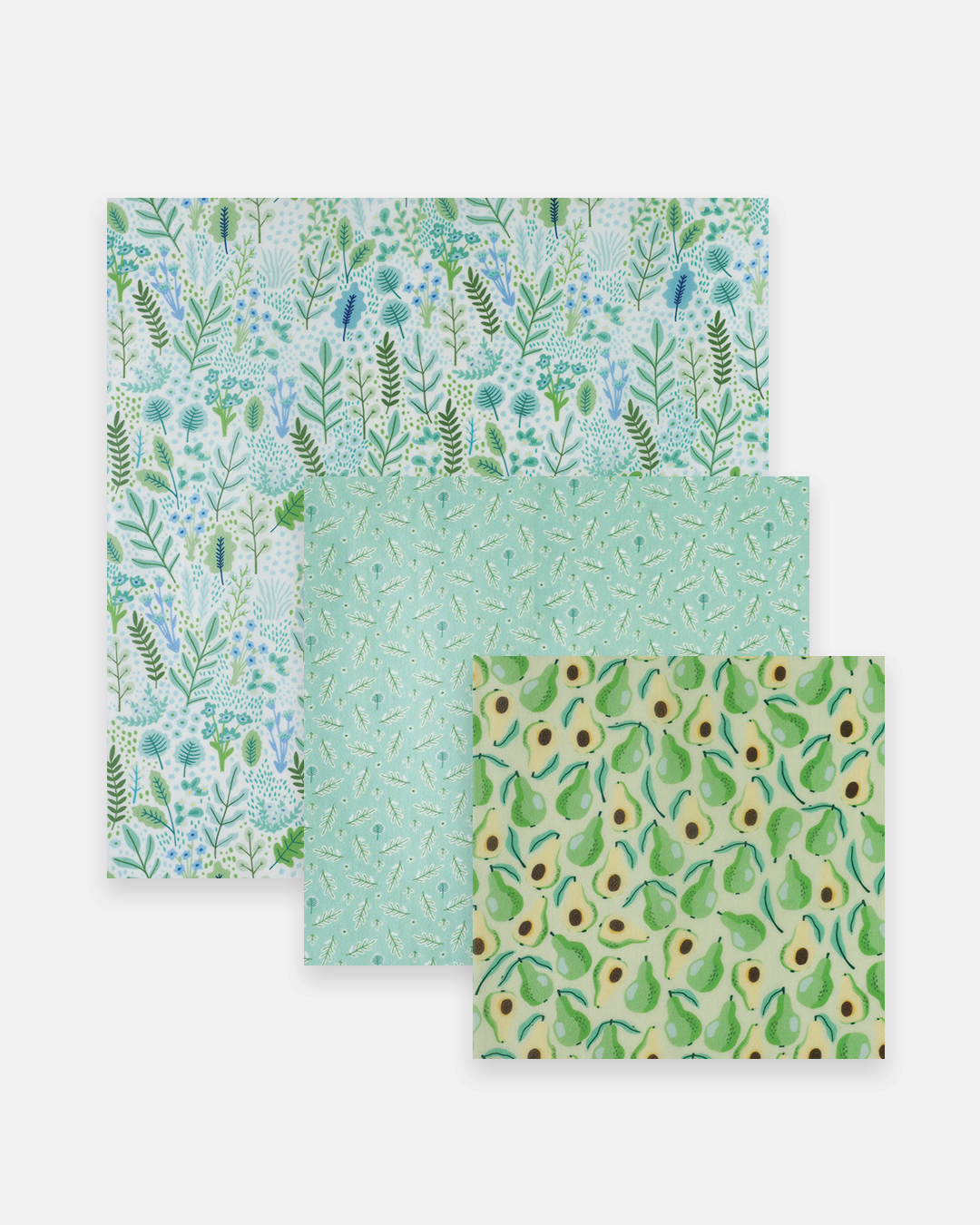 Beeswax Wrap Variety Set 4 Pack Bundle | Made in Canada | Nature Bee