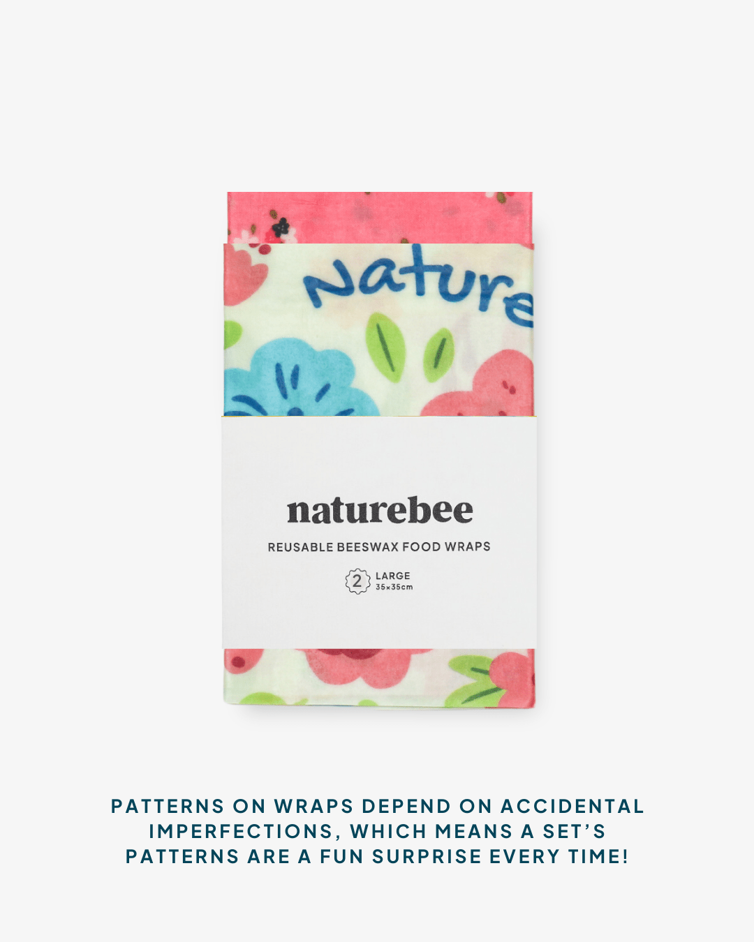 Perfectly Imperfect Beeswax Wraps - NATURE BEE