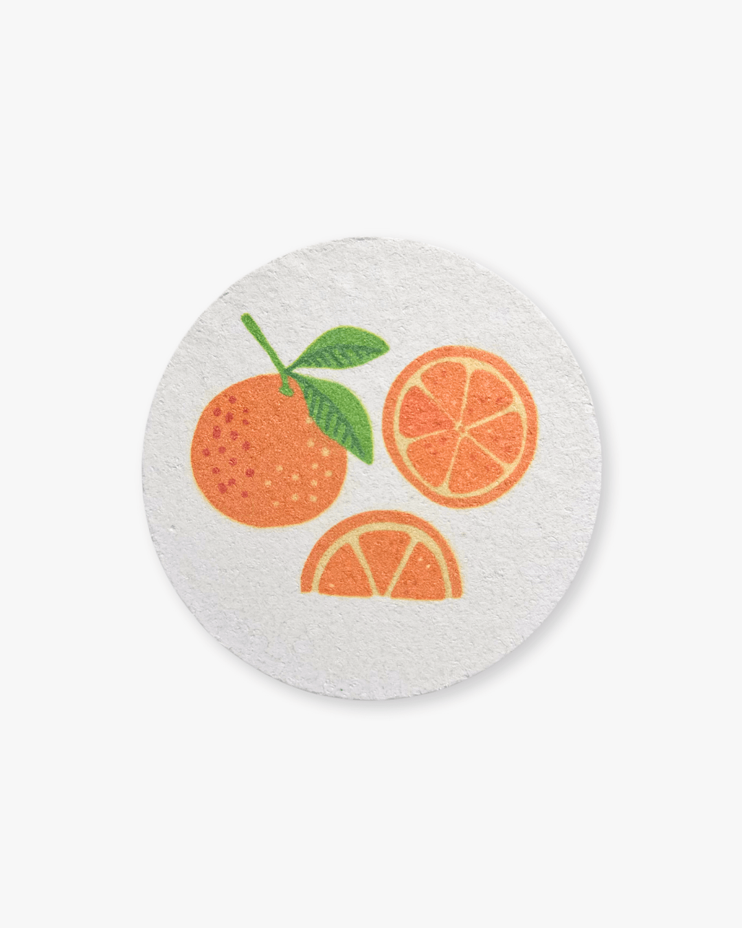 Cellulose Sponge Orange Print - NATURE BEE