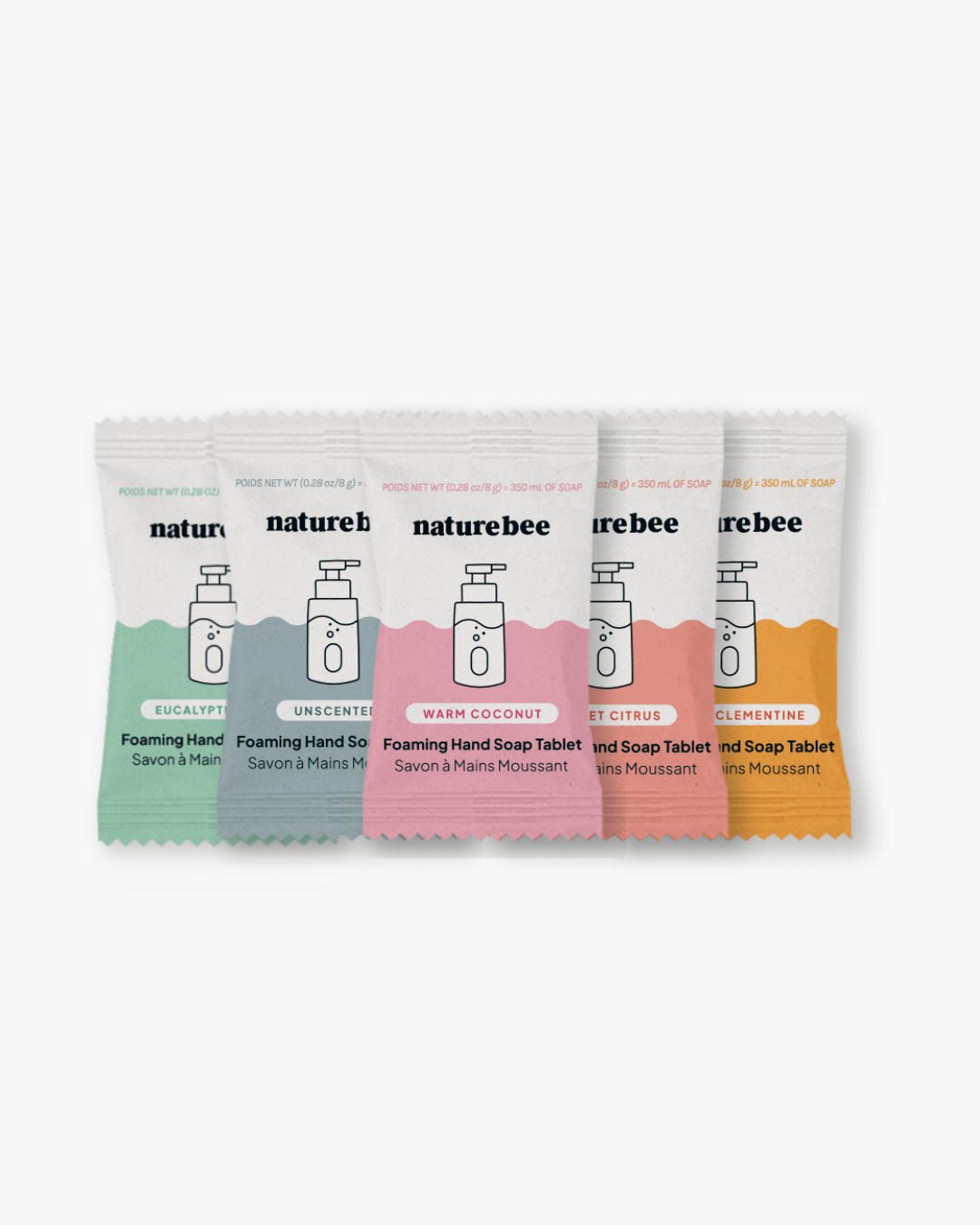 Foaming Hand Soap Tablets - NATURE BEE
