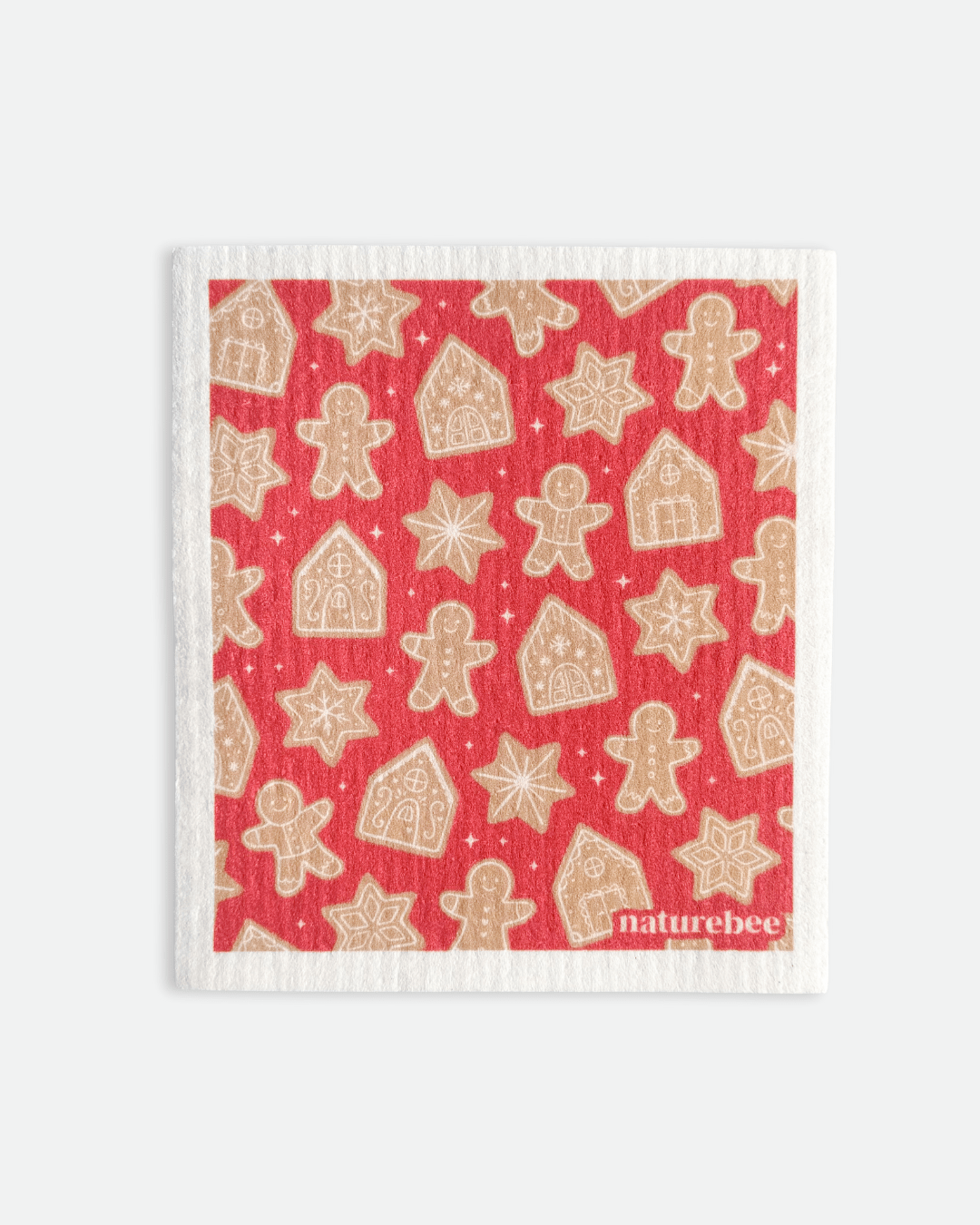 Holiday Swedish Dishcloth 4-pack