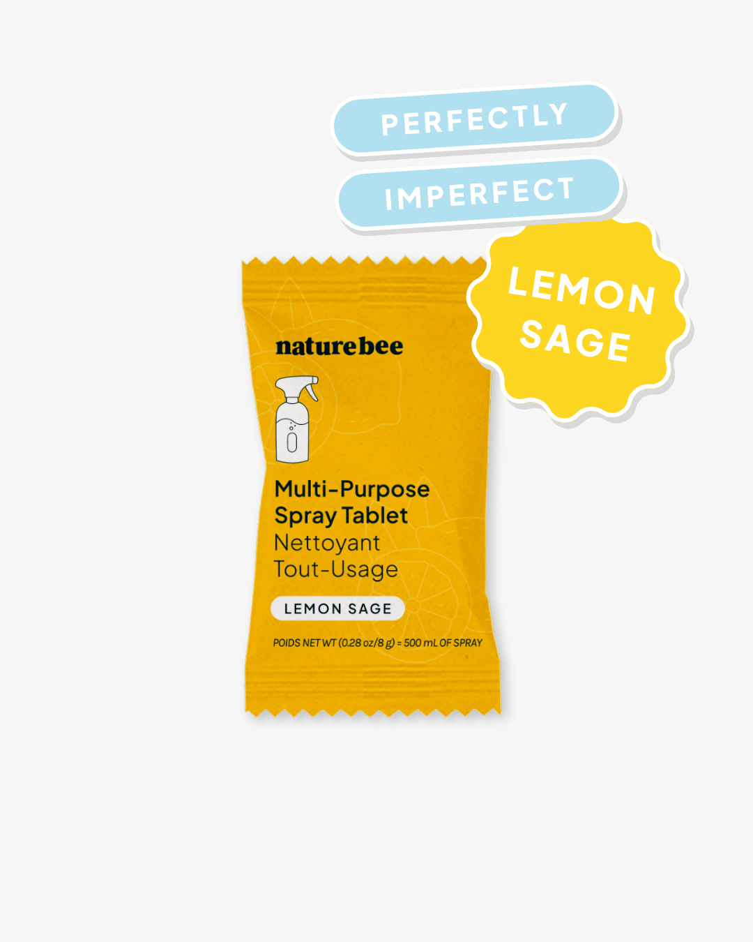 Perfectly Imperfect Multi - Purpose Spray Lemon Sage - NATURE BEE