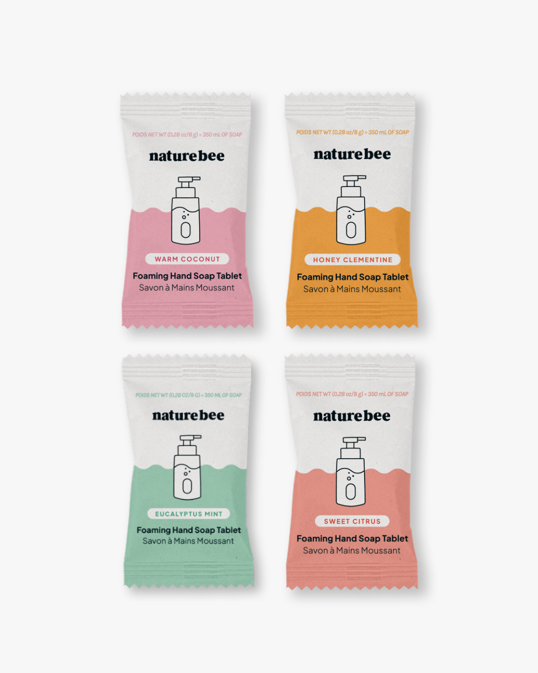 Foaming Hand Soap Tablets - NATURE BEE