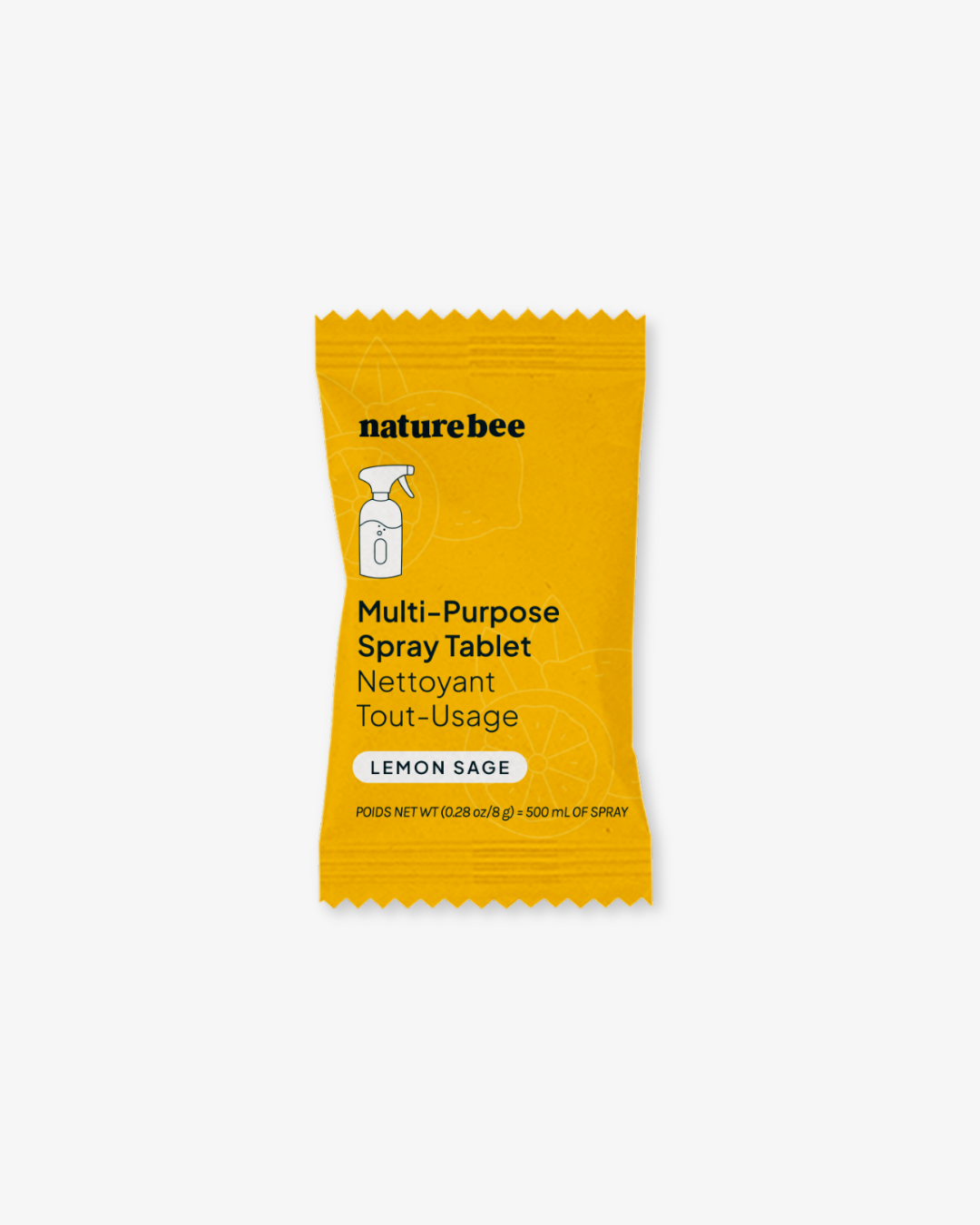 Limited Edition Multi-Purpose Spray Cleaning Tablet Lemon Sage | Nature Bee