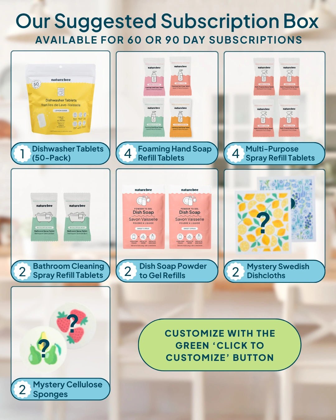 The Refill Ritual - Subscription Bundle - NATURE BEE