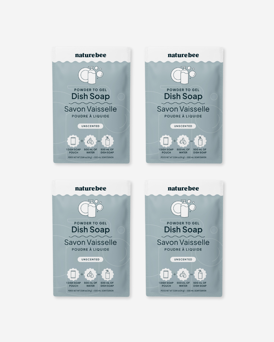 Dish Soap Unscented - NATURE BEE