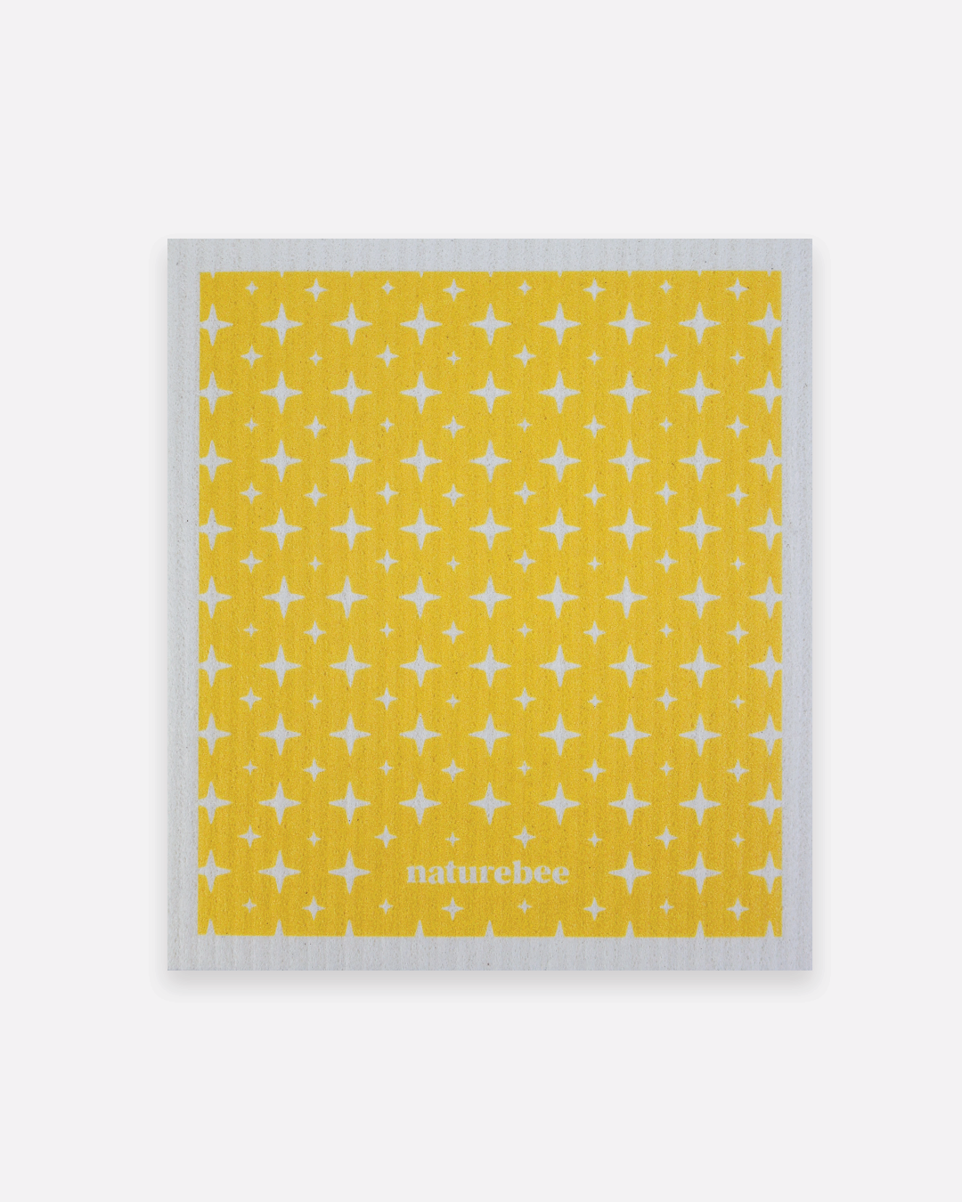 Sponge Cloth Sparkles Yellow | Nature Bee