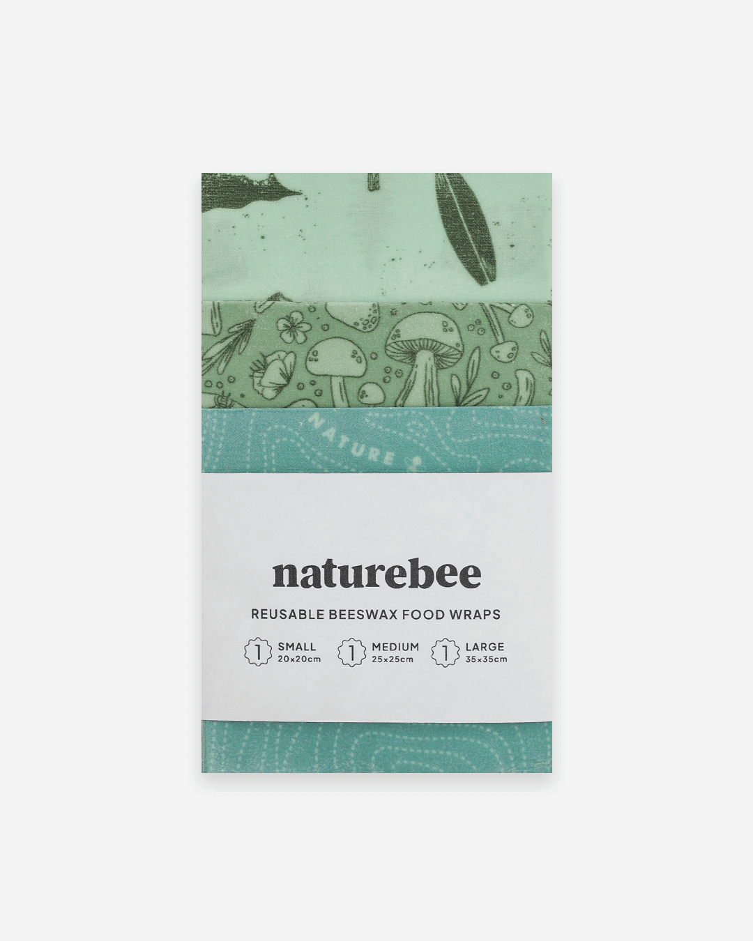 Beeswax Wrap Variety Set - Pacific Northwest | Nature Bee