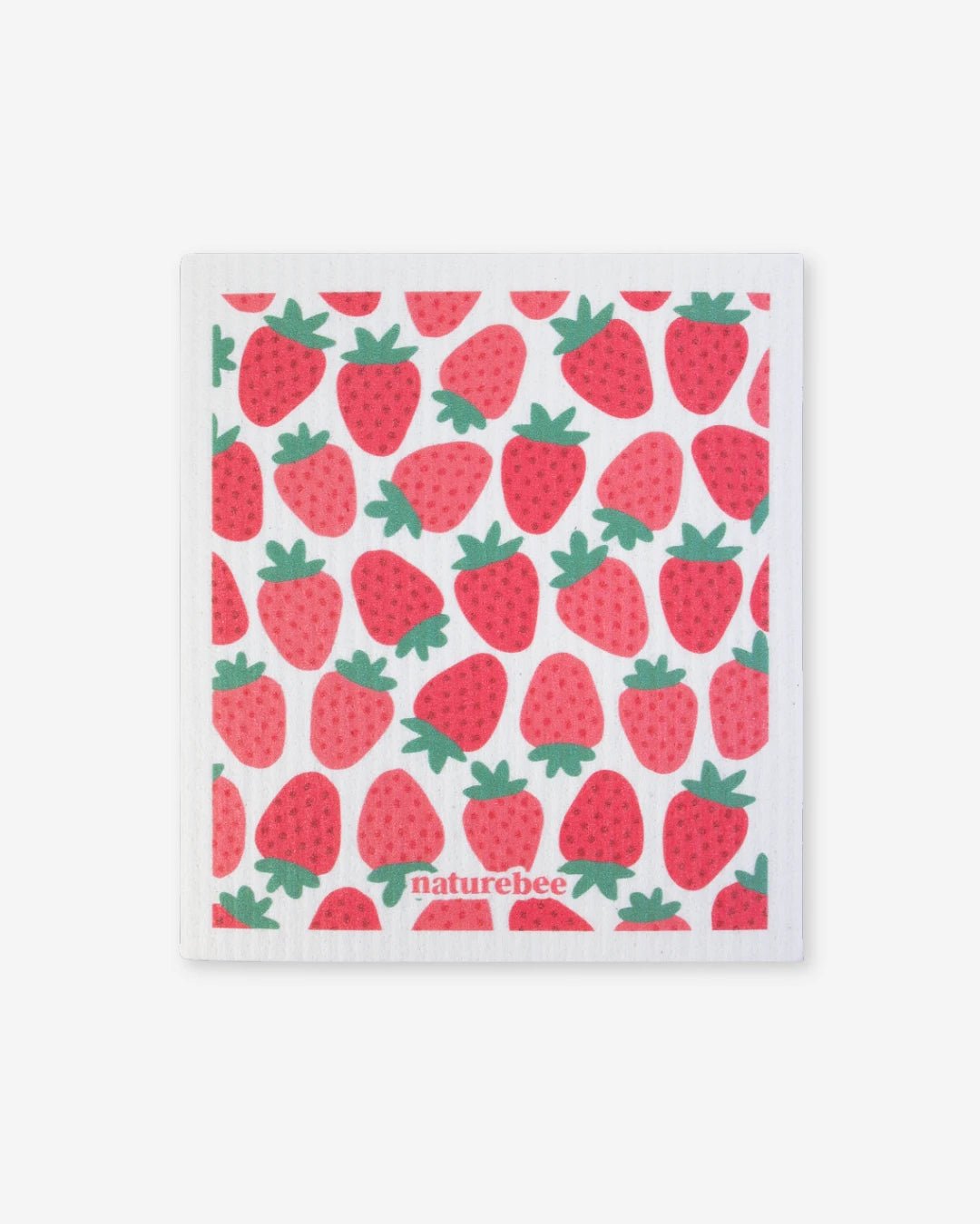 Strawberry Swedish Dishcloth - NATURE BEE