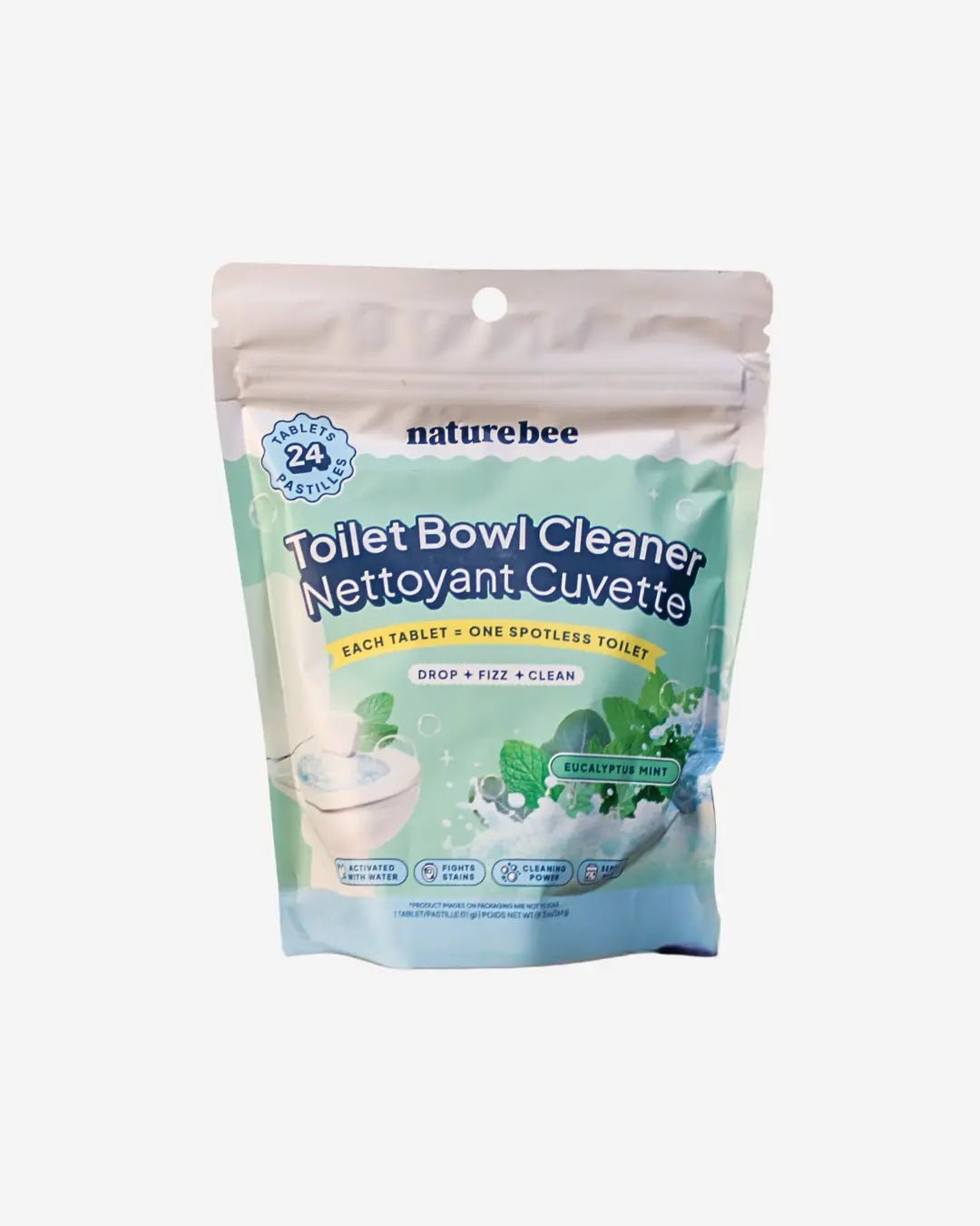 Toilet Bowl Cleaning Tablets - NATURE BEE