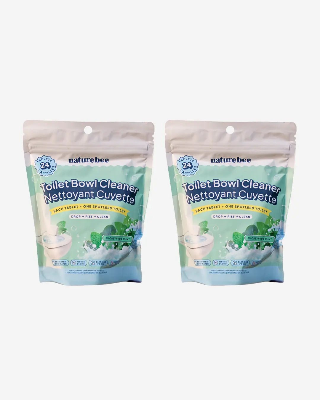 Toilet Bowl Cleaning Tablets - NATURE BEE
