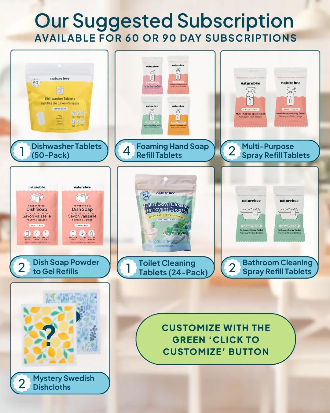 The Refill Ritual - Subscription Bundle - NATURE BEE