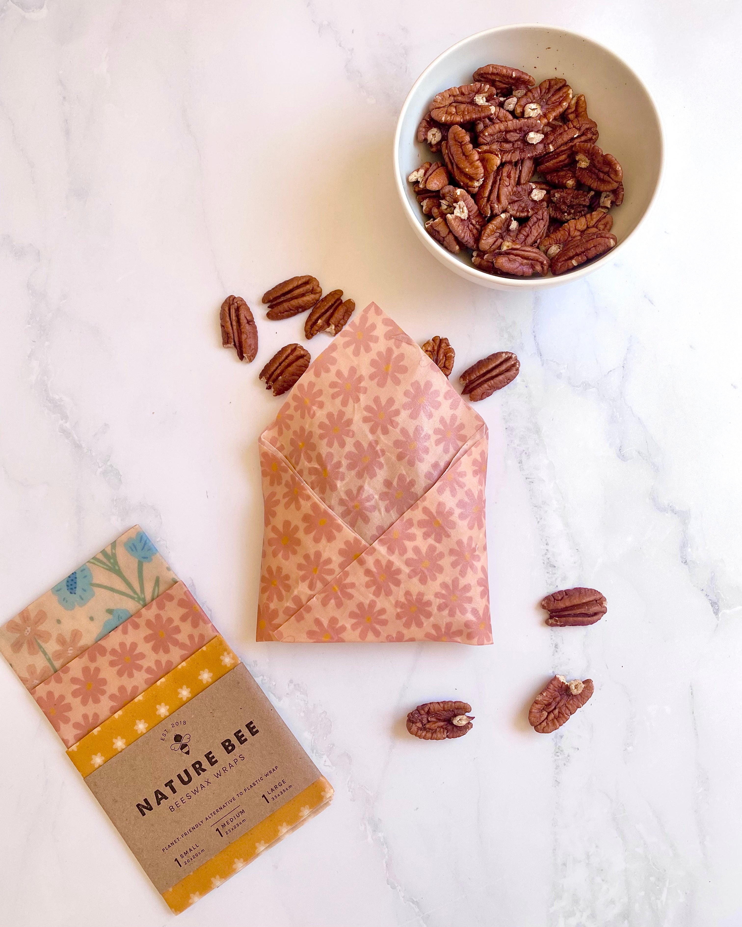 Beeswax Wrap Variety Set - Wildflower | Nature Bee