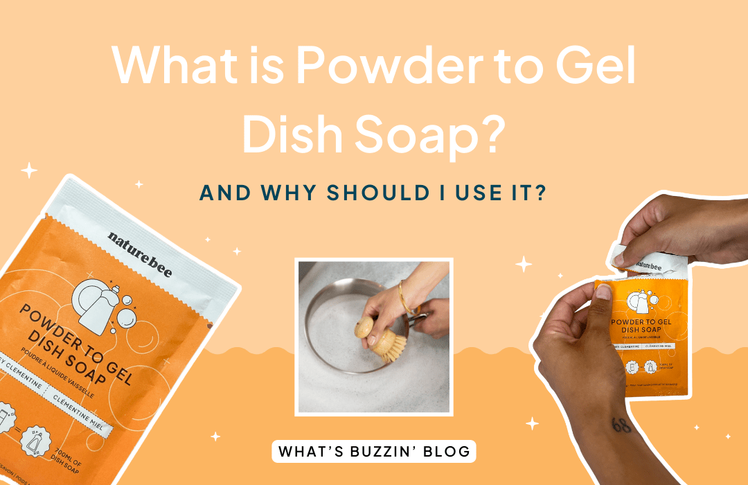 What is Powder to Gel Dish Soap and  Why Should I Use It? - NATURE BEE