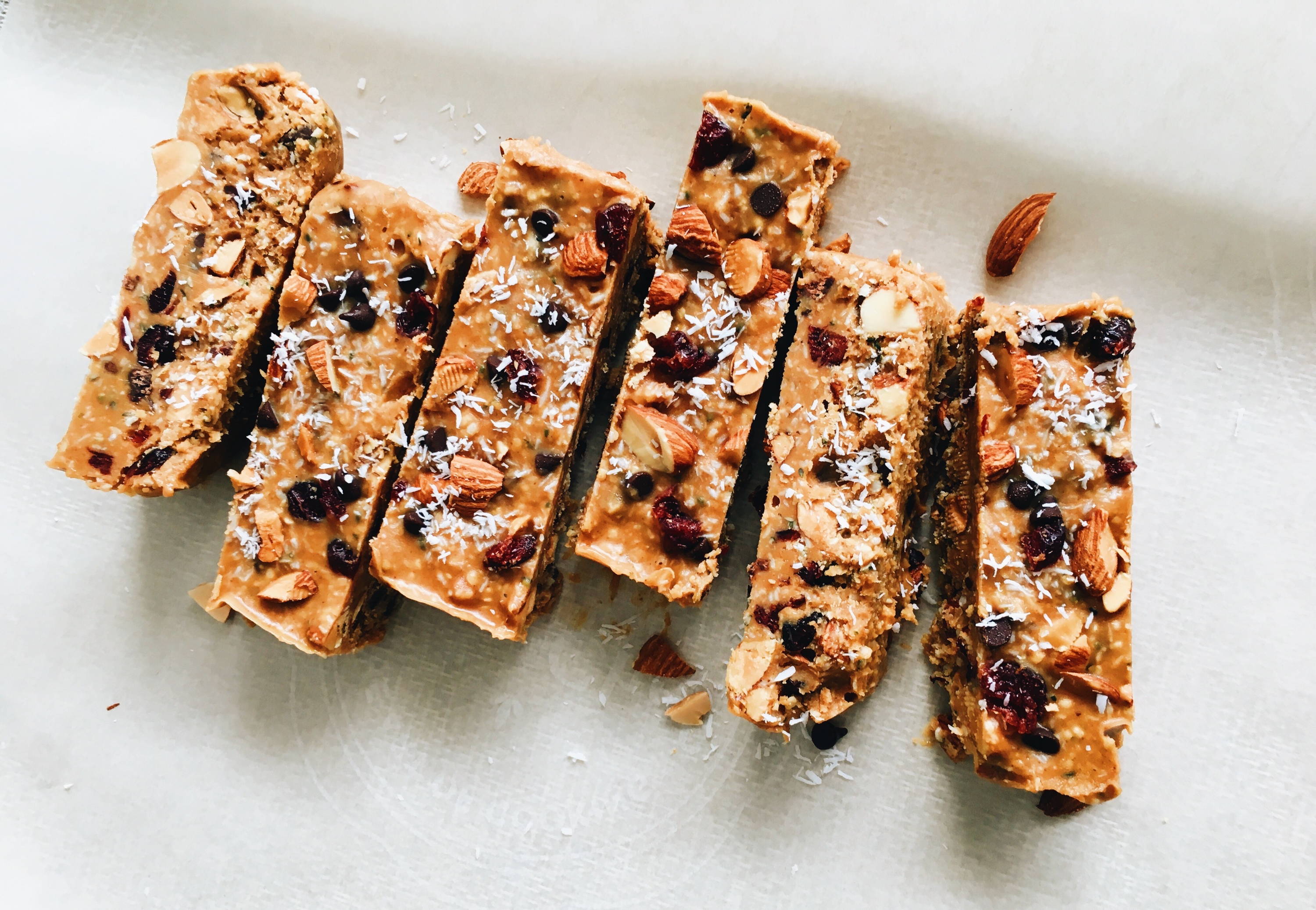 Crunchy & Creamy Nut Butter Bars By Skye Healthy Eats