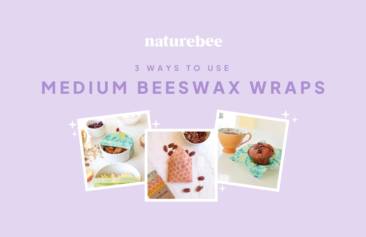 3 Ways to Use Medium Beeswax Wraps!