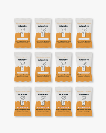 Multi-Purpose Spray Cleaning Tablets | Nature Bee
