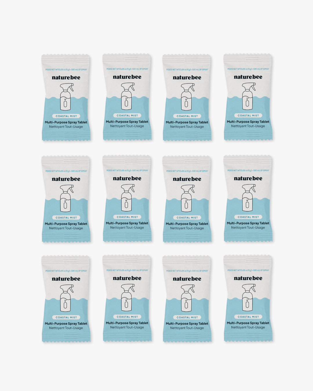 Multi-Purpose Spray Cleaning Tablets | Nature Bee