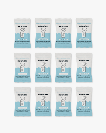 Multi-Purpose Spray Cleaning Tablets | Nature Bee
