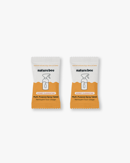 Multi-Purpose Spray Cleaning Tablets | Nature Bee