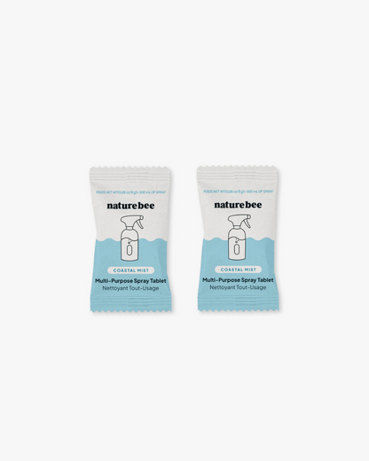Multi-Purpose Spray Cleaning Tablets | Nature Bee
