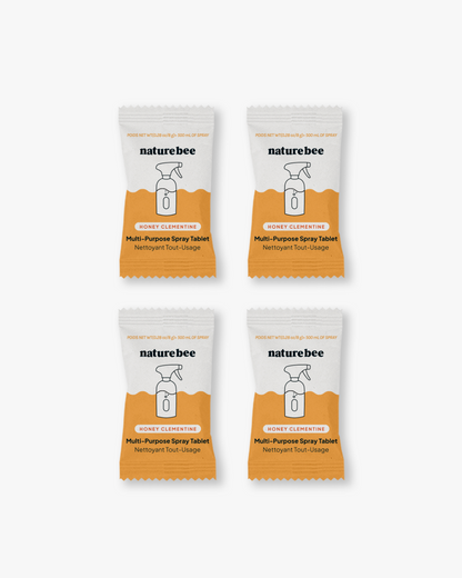 Multi-Purpose Spray Cleaning Tablets | Nature Bee