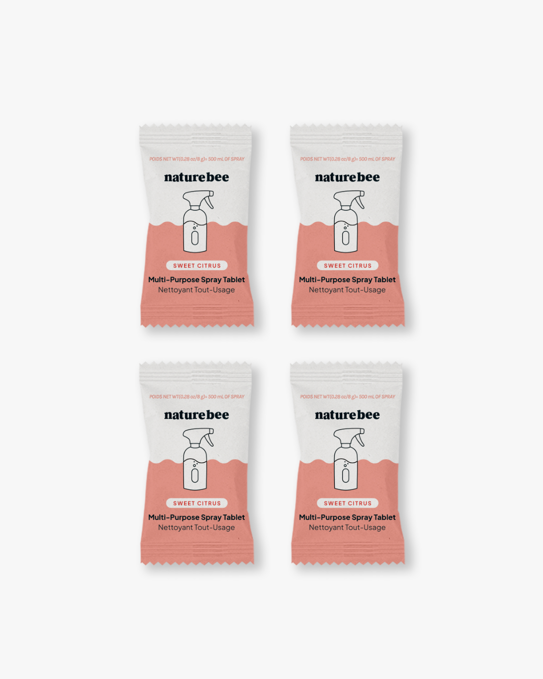 Multi-Purpose Spray Cleaning Tablets | Nature Bee