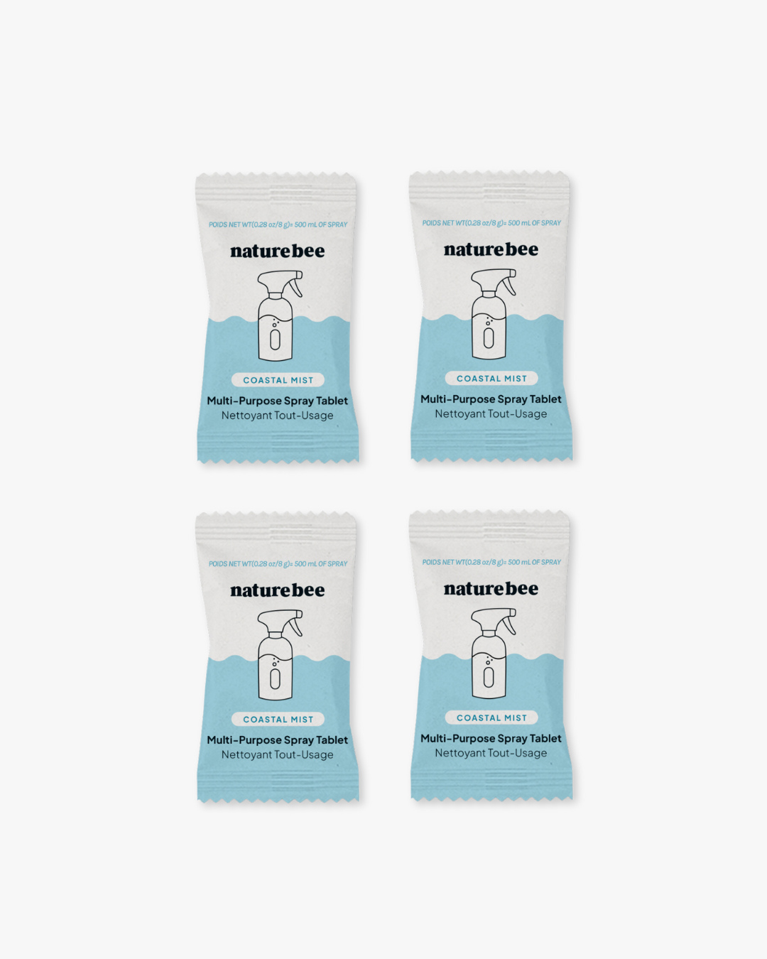 Multi-Purpose Spray Cleaning Tablets | Nature Bee