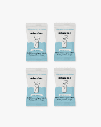 Multi-Purpose Spray Cleaning Tablets | Nature Bee
