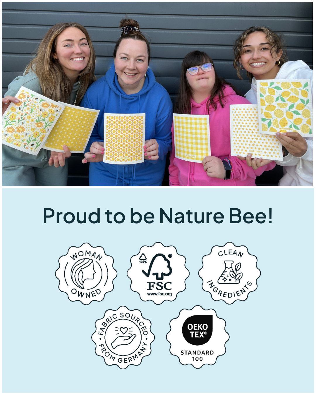Mystery Swedish Sponge Cloth Single | Nature Bee