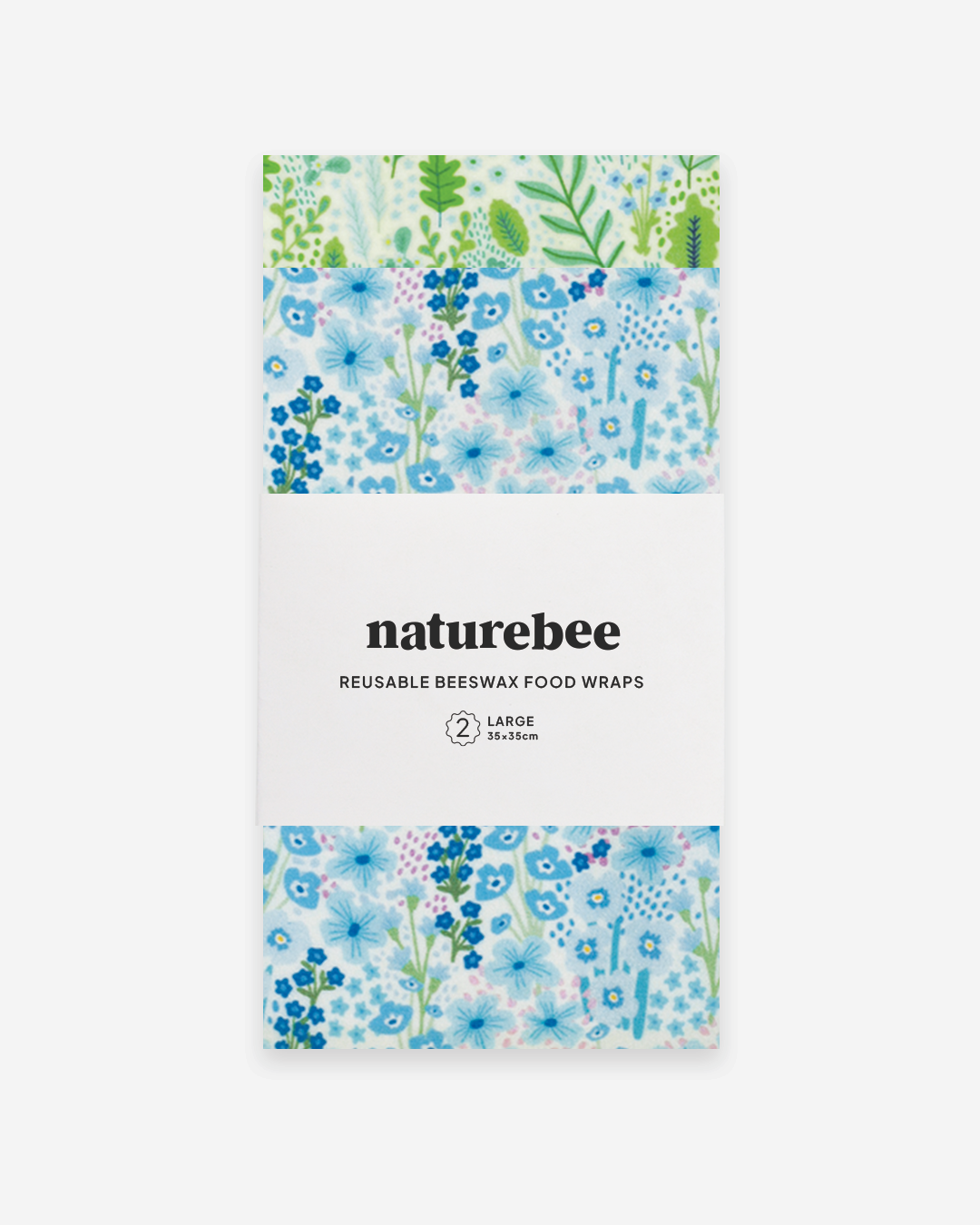 Large Beeswax Wrap Pack - Florals| Nature Bee