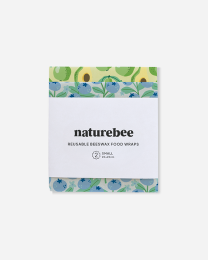 Small Beeswax Wrap Pack - Fruits | Nature Bee