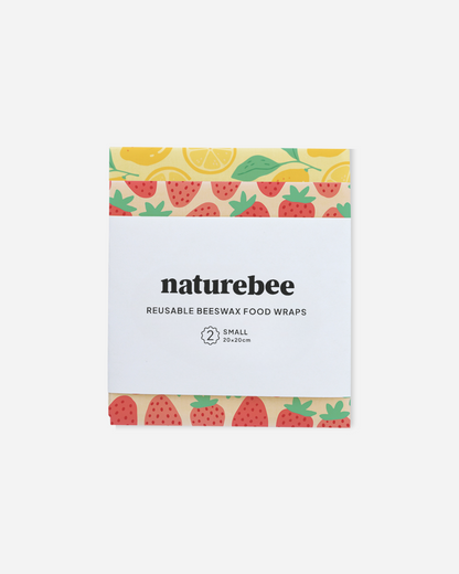 Small Beeswax Wrap Pack - Fruits | Nature Bee