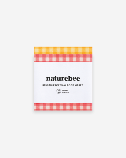 Small Beeswax Wrap Pack -Ginghams | Nature Bee
