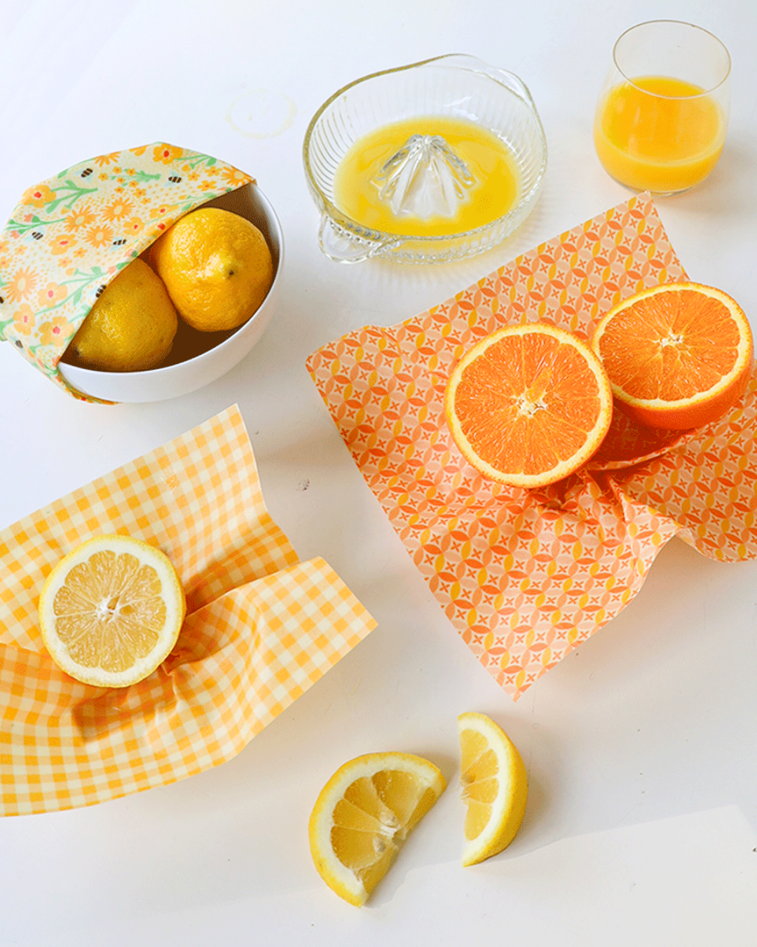 Beeswax Wrap Variety Set - Yellow | Nature Bee