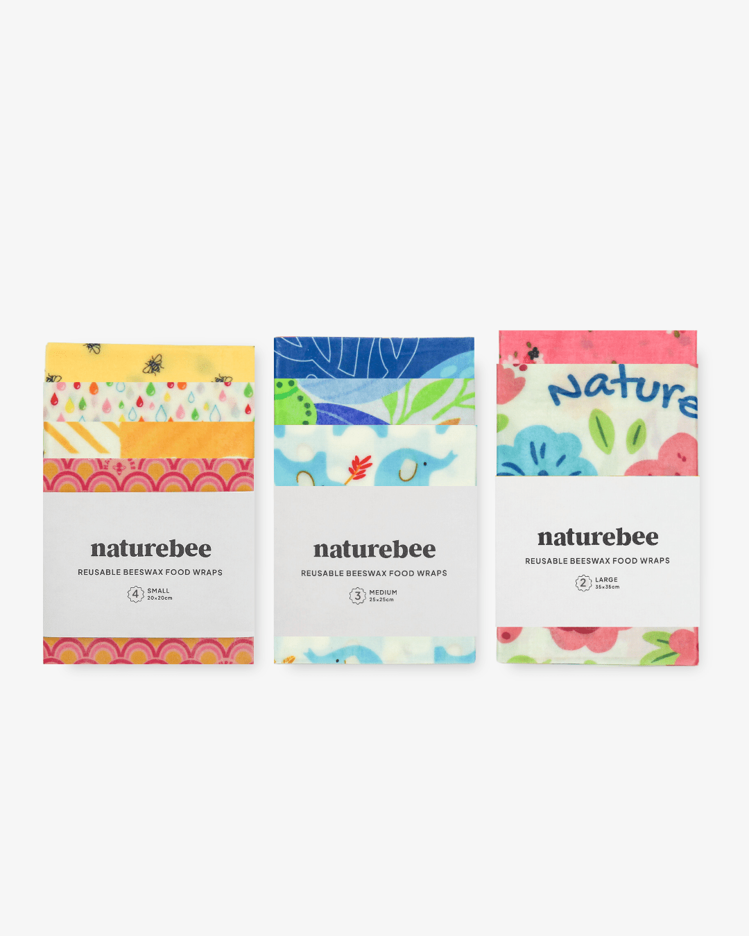 Perfectly Imperfect Beeswax Wraps - NATURE BEE