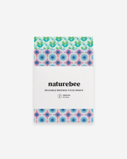 Medium Beeswax Wrap Packs | Nature Bee