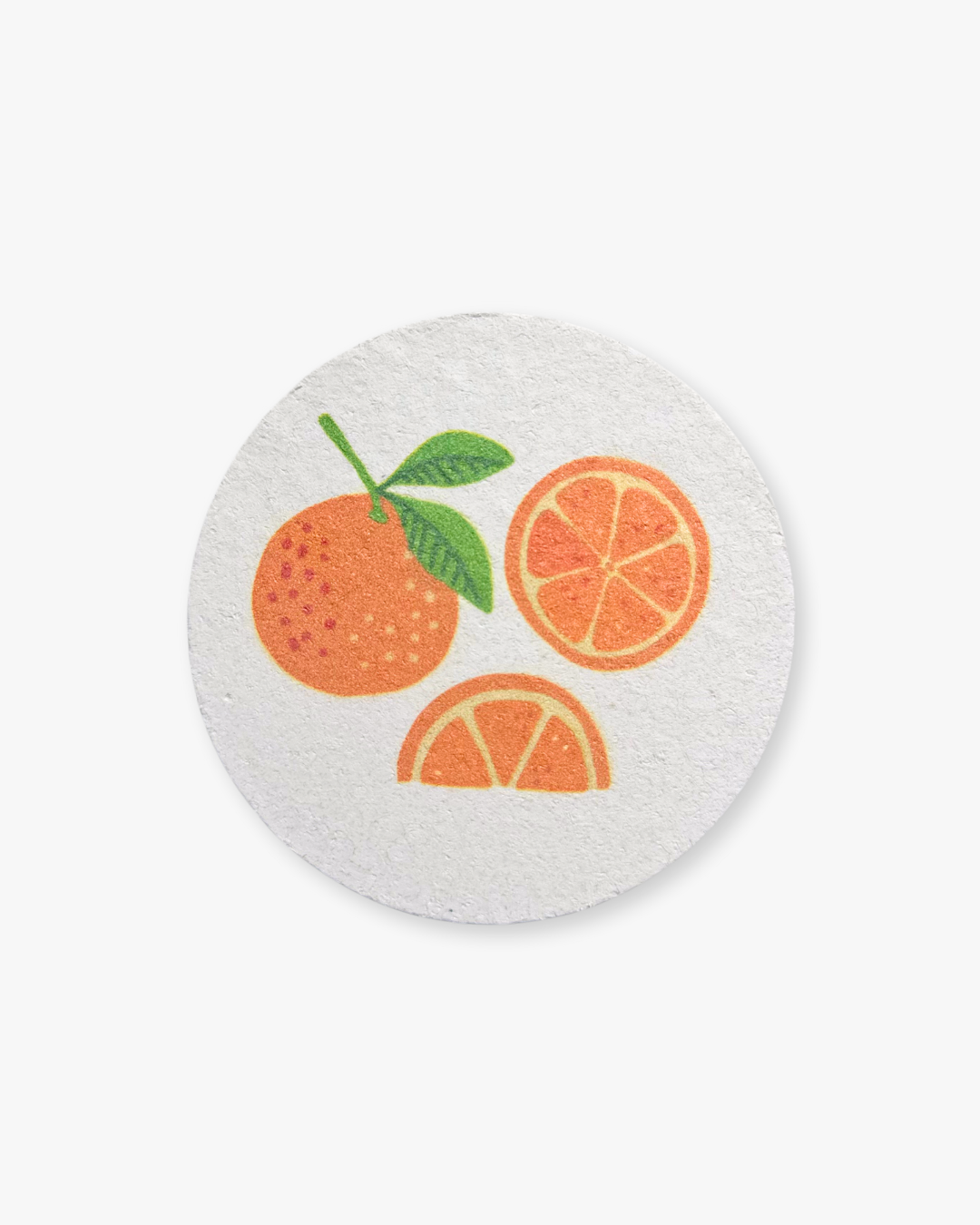 Compressed Cellulose Sponges - Oranges
