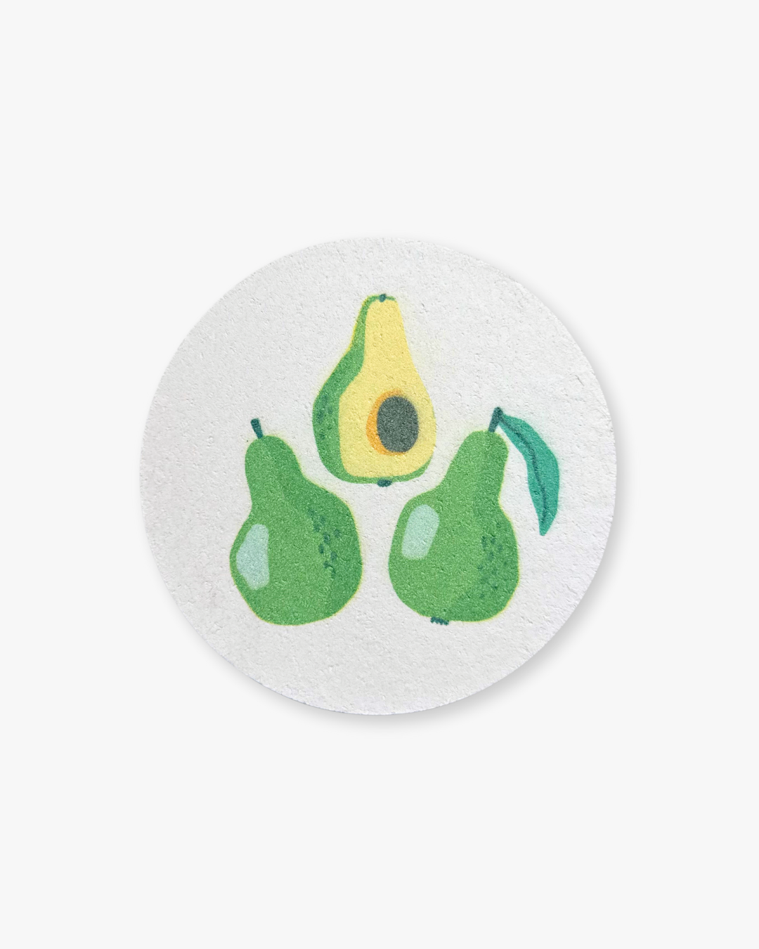 Compressed Cellulose Sponges - Avocados