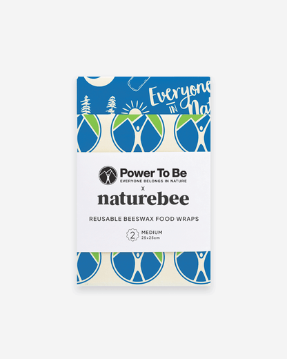 Power To Be x Nature Bee Beeswax Wrap Pack | Nature Bee