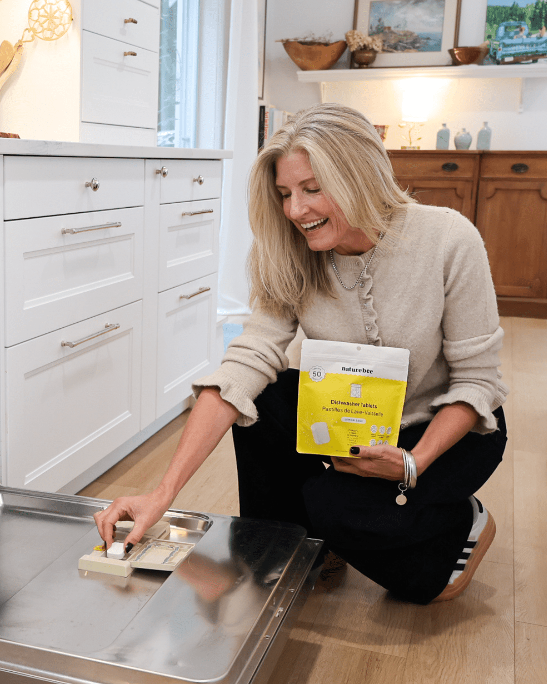 Dishwasher Tablets Lemon Sage 50 - pack - NATURE BEE