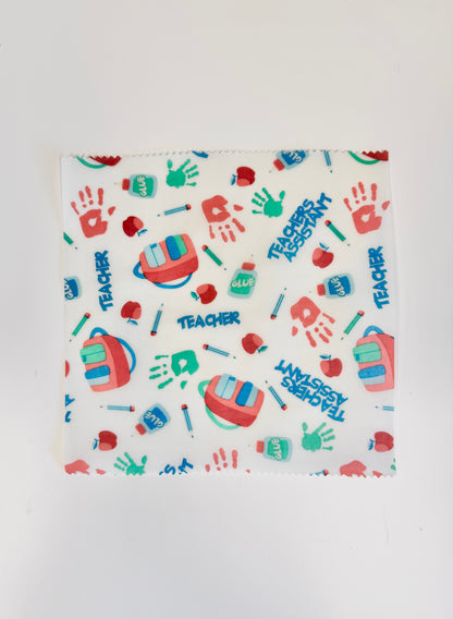 Teacher Beeswax Wrap - Single Medium