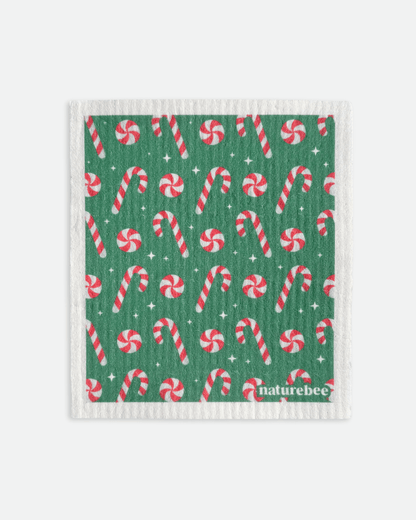 Holiday Swedish Dishcloth 4-pack