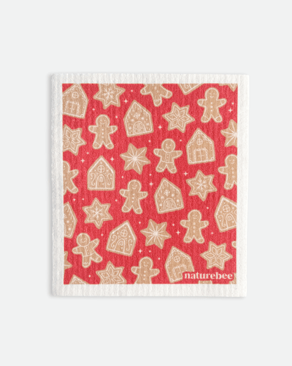 Holiday Swedish Dishcloth 4-pack