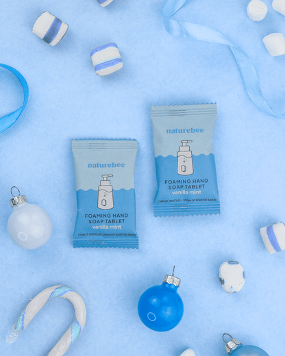 Holiday Foaming Hand Soap Tablets | Nature Bee