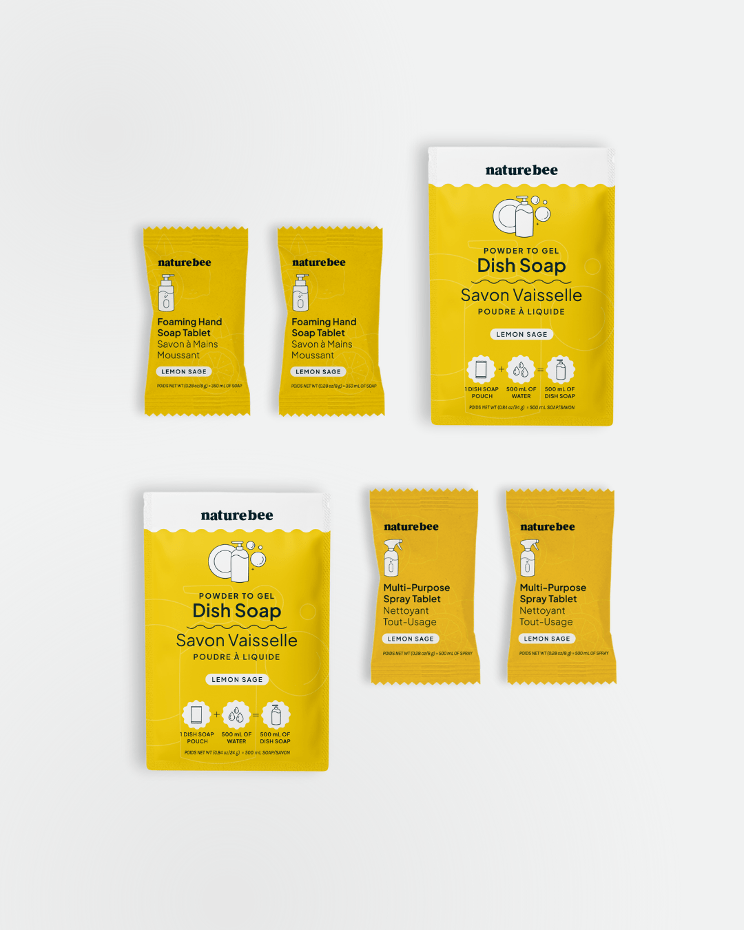 Lemon Sage Mini Bundle - NATURE BEE