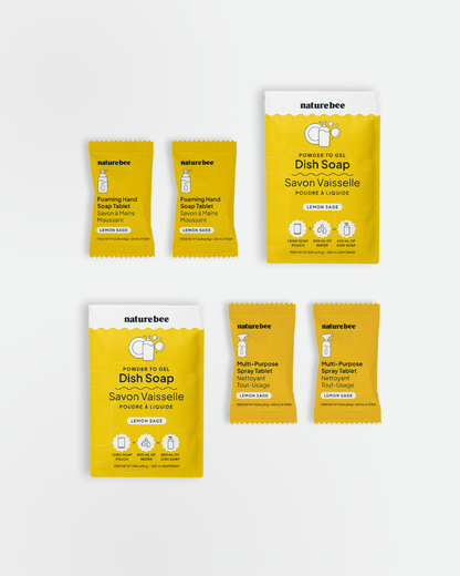 Lemon Sage Mini Bundle - NATURE BEE