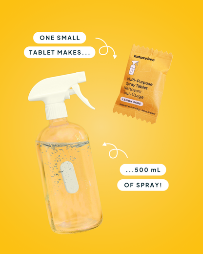 Limited Edition Multi-Purpose Spray Cleaning Tablet Lemon Sage  | Nature Bee